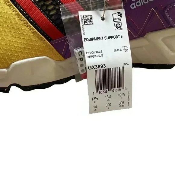 Adidas Equipment Support 93 Sean Wotherspoon Men 10 Sneakers Muticolor GX3893 main image 4